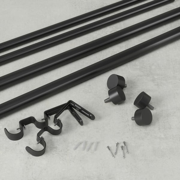 Čelična produžna dvostruka karniša 91 - 168 cm Cappa - Umbra-image-4