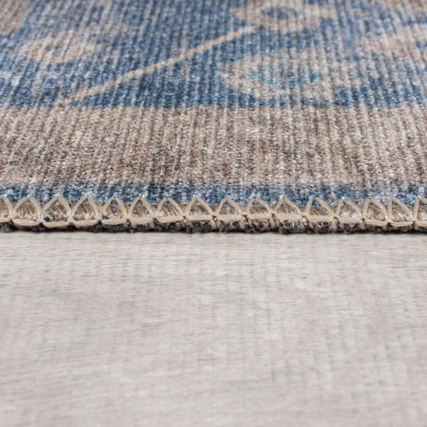 Plavi periv tepih 115x170 cm Orelia Global – Flair Rugs-image-4