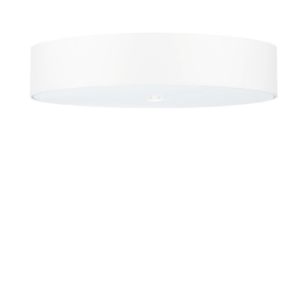 Bijela stropna svjetiljka sa staklenim sjenilom ø 60 cm Herra - Nice Lamps