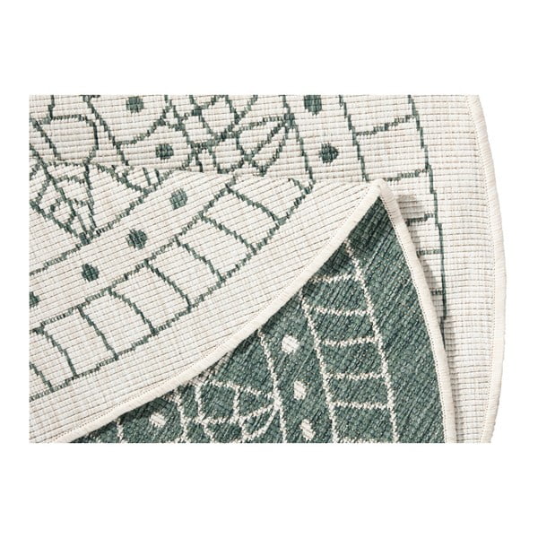 Zeleni vanjski tepih NORTHRUGS Porto, ø 200 cm-image-3