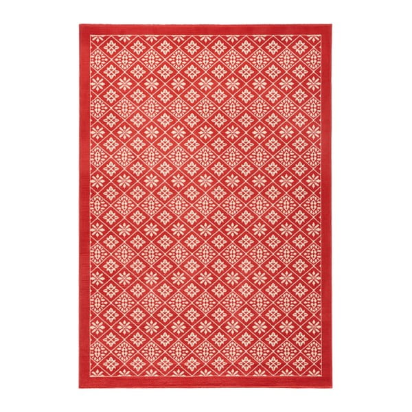 Crveni tepih Hanse Home Gloria Pločica, 200 x 290 cm