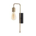 Zidna lampa u zlatnoj boji Pahoma – Opviq lights