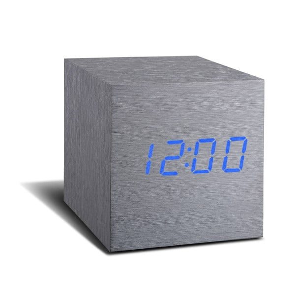 LED budilica Kliknite Clock Maxi Blue