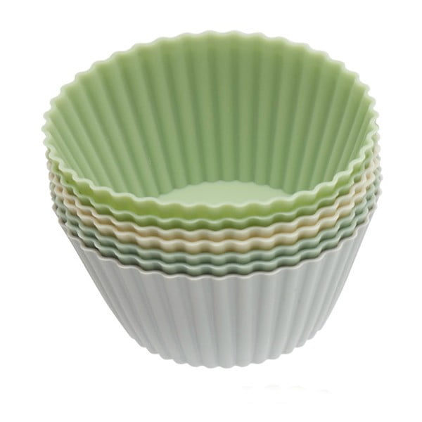 Set od 12 silikonskih šalica za kolače Kitchen Craft Colourworks, ⌀ 7 cm