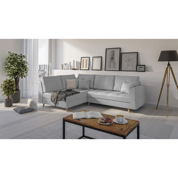 Siva kutna garnitura (lijevi kut) Ariella - Ropez-image-2