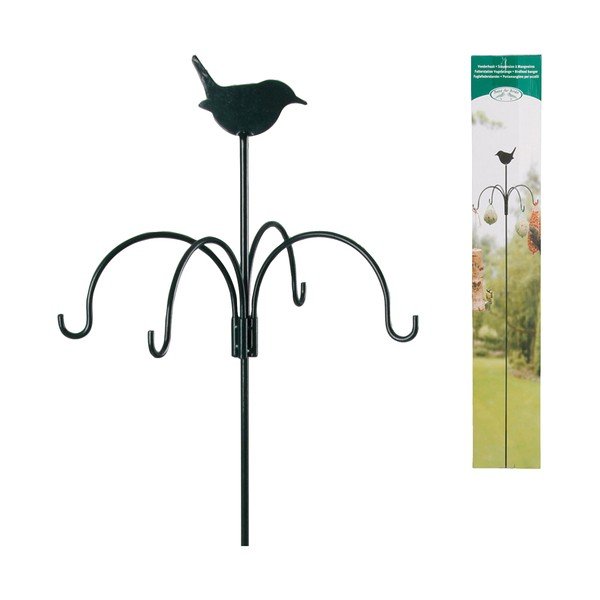 Tamnozelena hranilica za ptice Esschert Design, visina 148 cm-image-2