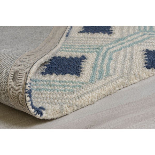 Bež-plavi vuneni tepih Flair Rugs Marco, 120 x 170 cm-image-3