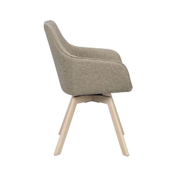 Bež podstavljene blagovaonske stolice u setu 2 kom Alison – Rowico-image-3