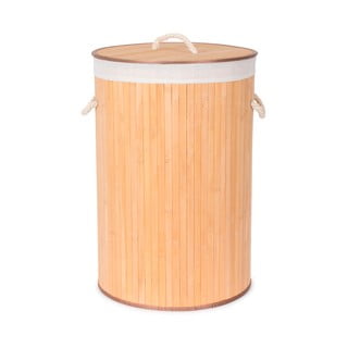 Okrugla košara za rublje od bambusa Compactor Round