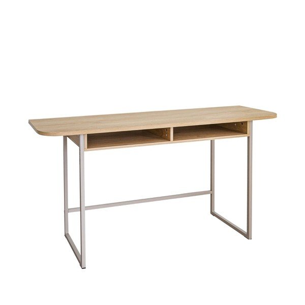 Pomoćni stol u dekoru hrasta u prirodnoj boji 40x140 cm Darlington – Actona-image-4