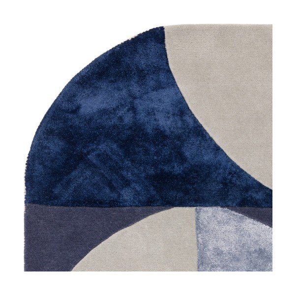 Tamno plavi vuneni tepih 160x230 cm Indigo – Asiatic Carpets-image-4