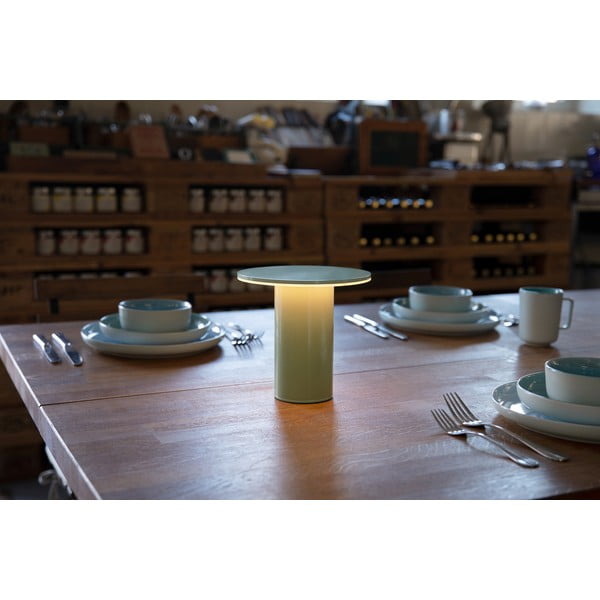 Zelena LED stolna lampa s mogućnosti zatamnjivanja (visina 18 cm) Fungo – Remember-image-3