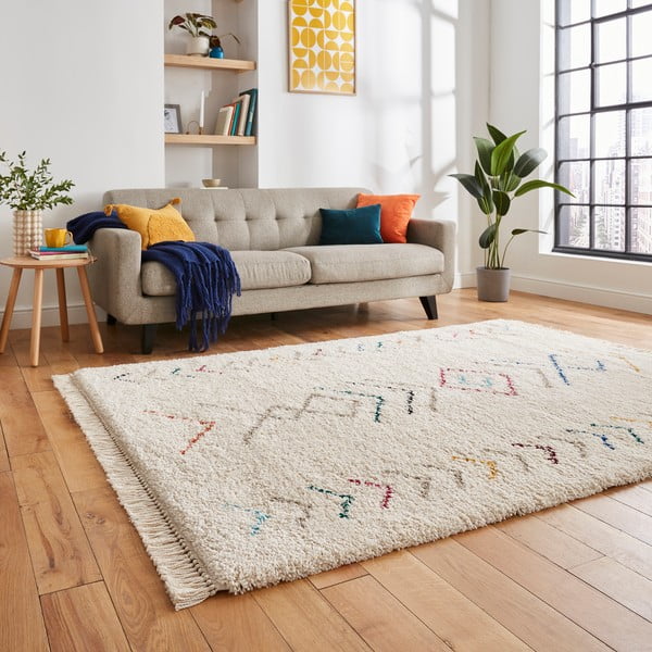 Krem tepih 160x220 cm Boho – Think Rugs-image-1