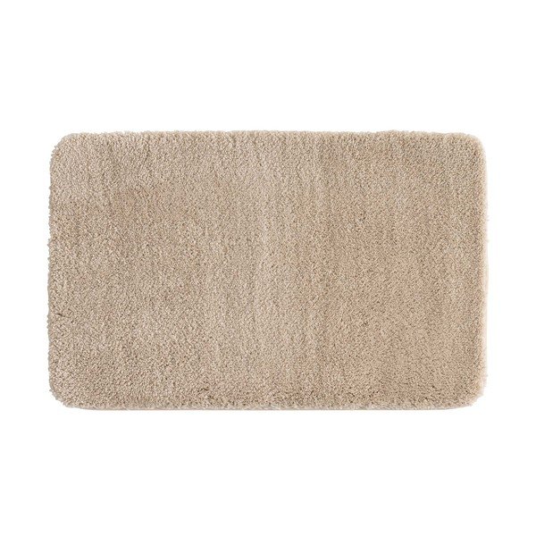 Svjetlo smeđa kupaonska prostirka 50x80 cm Mael – douceur d'intérieur