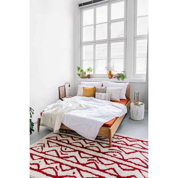 Bijela pamučna posteljina za bračni krevet Bonami Selection, 160 x 200 cm-image-4