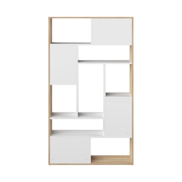 Bijeli regal u dekoru hrasta 91x163 cm Seoul - TemaHome -image-4