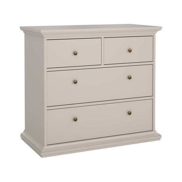 Krem komoda 96x87x49 cm Paris – Tvilum