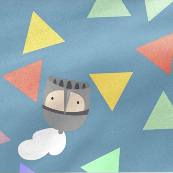 Pamučna plahta s gumicom Mr. Fox Knight, 70 x 140 cm-image-4