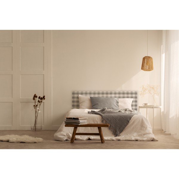 Sivo tapecirano uzglavlje 165x52 cm Billie - Really Nice Things-image-2