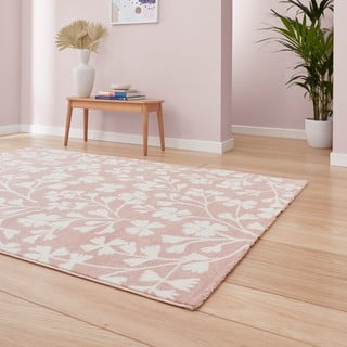 Svijetlo ružičasti tepih 120x170 cm Grace Floral – Catherine Lansfield