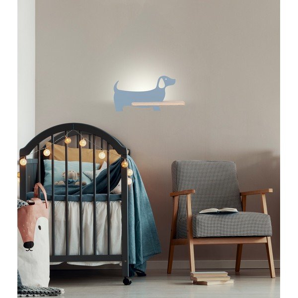 Plava dječja lampa Dog - Candellux Lighting-image-2