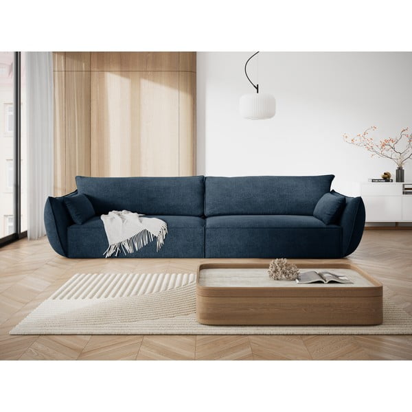 Tamno plavi kauč 248 cm Vanda - Mazzini Sofas-image-1