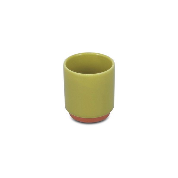 Zelena/narančasta šalica od kamenine 270 ml Duo – ONA-image-3