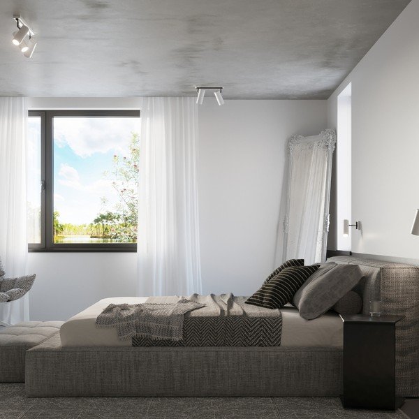 Bijeli reflektor 8x8 cm Mira – Sollux-image-4