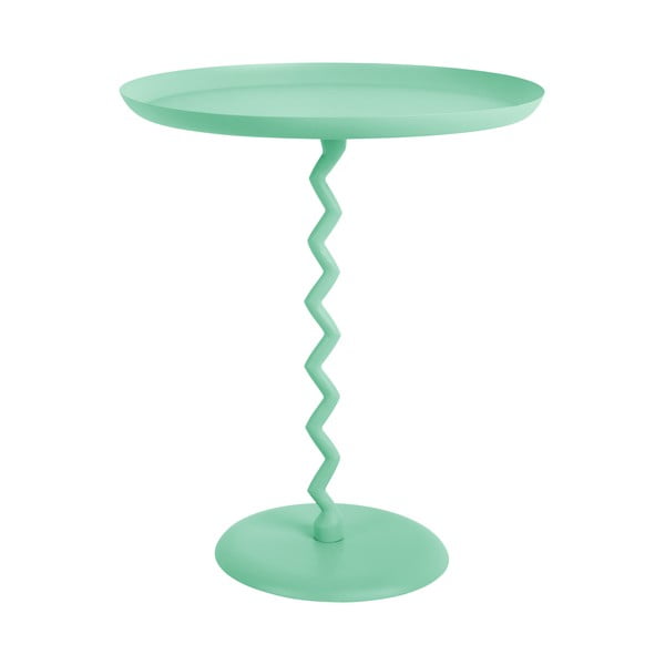 Metalni okrugao pomoćni stol ø 44 cm Zig Zag – Leitmotiv