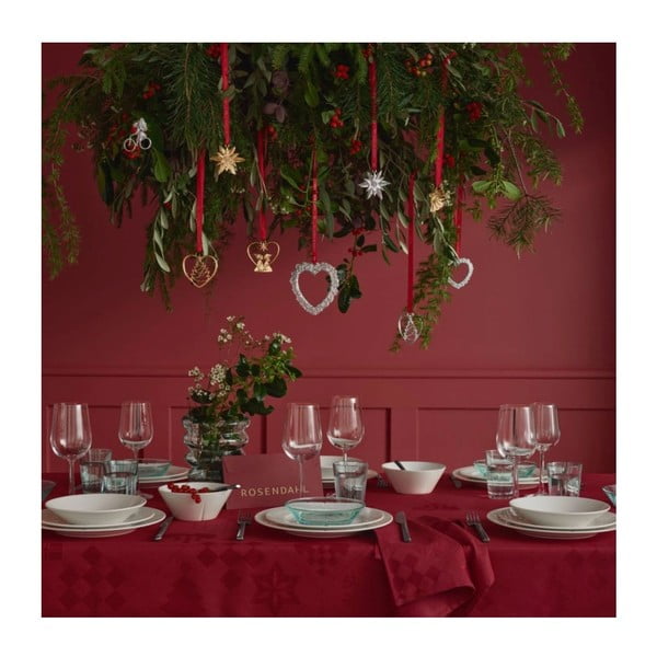 Stolnjak s božićnim motivom od damasta 150x220 cm Natale – Rosendahl-image-4