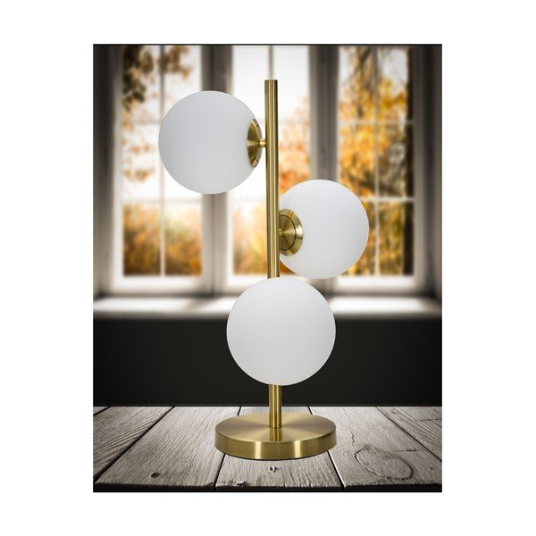 Stolna lampa u zlatu Mauro Ferretti Glamy 3 Luci-image-1