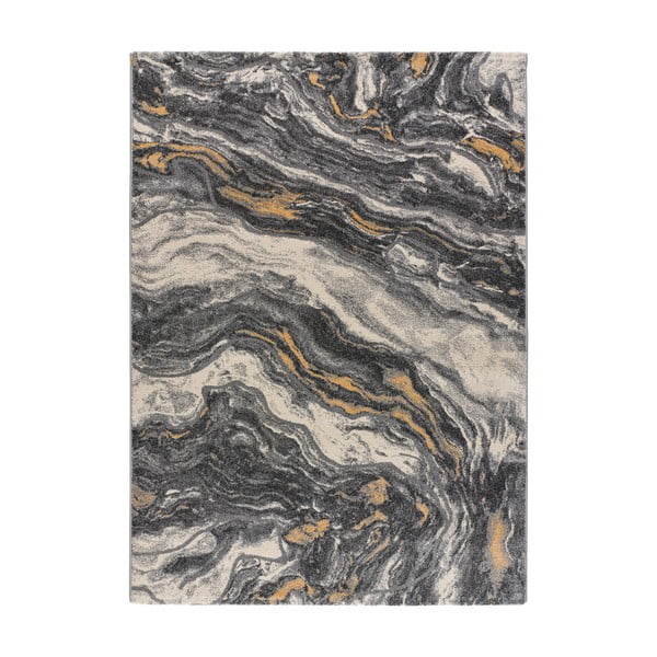 Sivi tepih 150x80 cm Marmol Onda - Universal