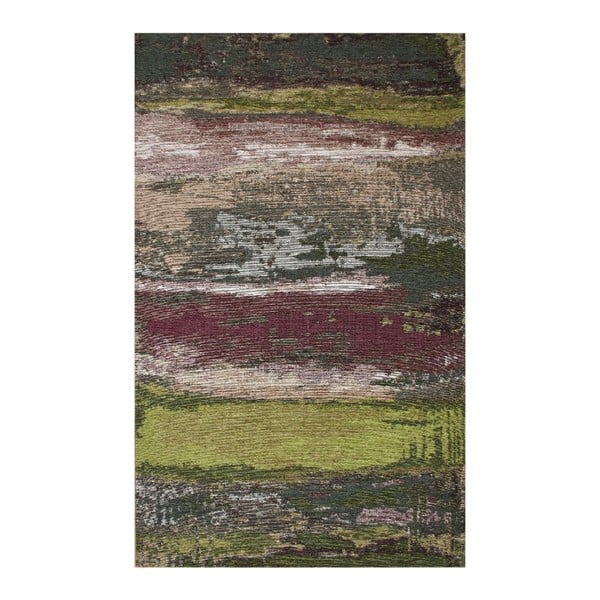 Tepih Eco Rugs Green Abstract, 80 x 150 cm