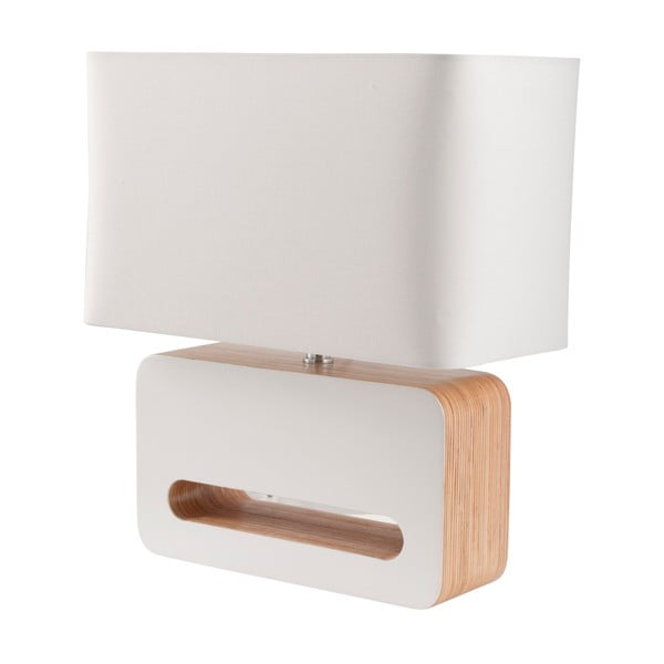 Bijela stolna lampa Zuiver Wood-image-3