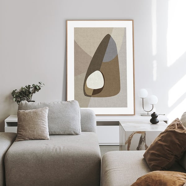 Slika 50x70 cm Picasa Greige - Malerifabrikken-image-1