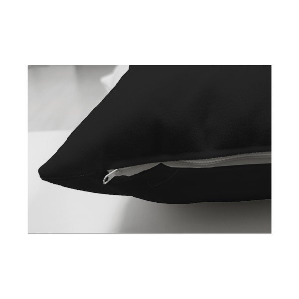 Crna jastučnica Minimalist Cushion Covers, 45 x 45 cm-image-2