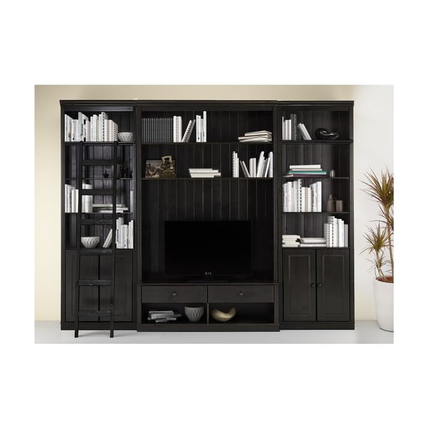 Smeđi TV set od masivnog bora 288x223 cm Anita – Støraa-image-1