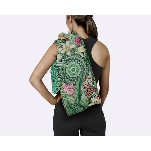 Zeleni brzosušeći ručnik za plažu 50x100 cm – HIP-image-2