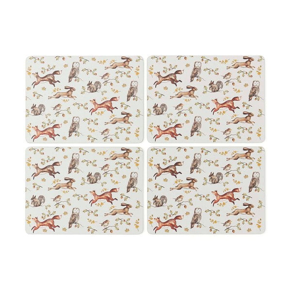 Pluteni podmetač 4 kom 21x29 cm Forest Fable – Cooksmart ®-image-2