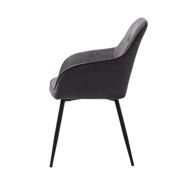 Tamno siva blagovaonska stolica Nolan – Unique Furniture-image-3