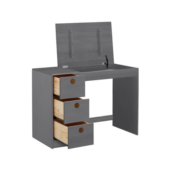 Radni stol od masivnog bora 50x100 cm Alpi – Støraa-image-2