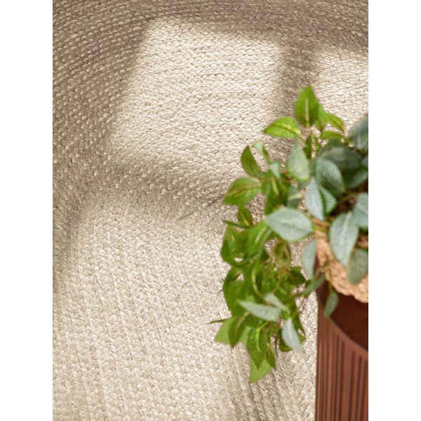 Krem obostrani/ručno rađen juten tepih 160x230 cm Braided – Hanse Home-image-2