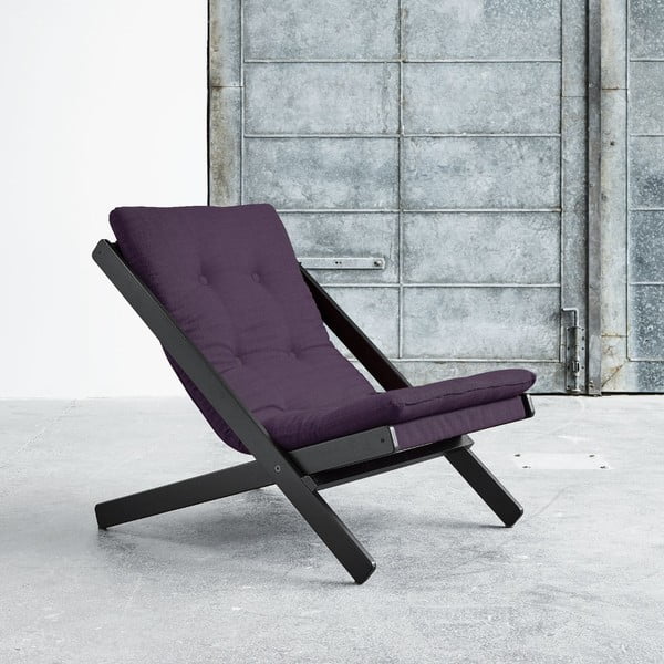 Karup Boogie Black / Purple sklopiva stolica