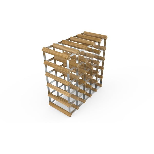 Drveni stalak od hrastovine za vino za 30 boca - RTA-image-2