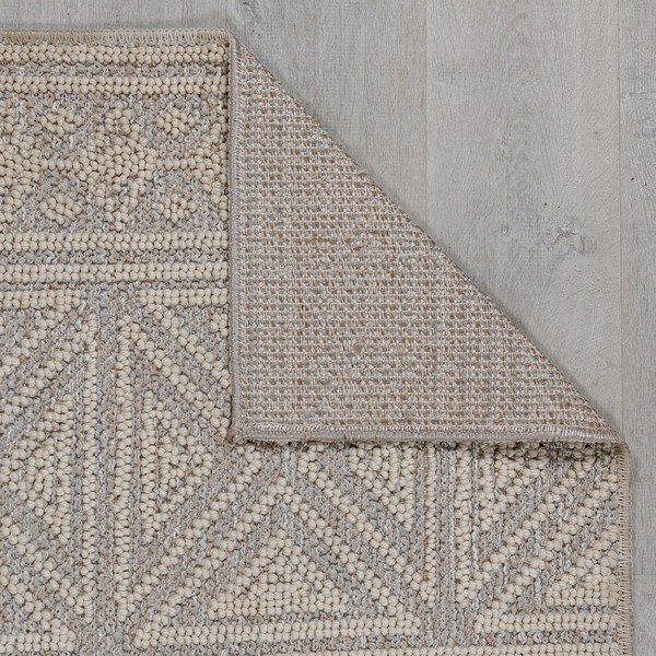 Sivi/bež periv tepih 155x230 cm Lucia – Flair Rugs-image-4