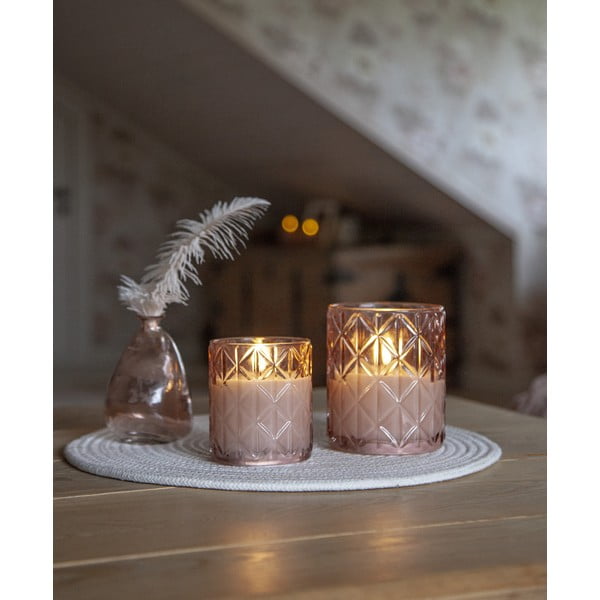 LED svijeća na baterije (visina 10 cm) Flamme Romb – Star Trading-image-3