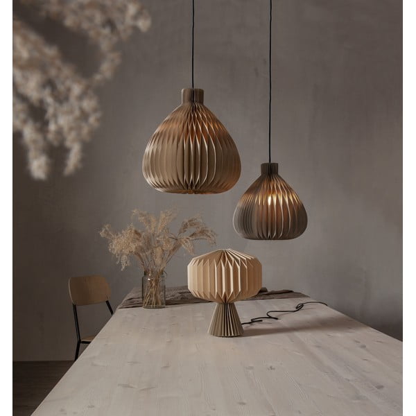 Svjetlo smeđe sjenilo ø 38 cm Honeycomb – Star Trading-image-3