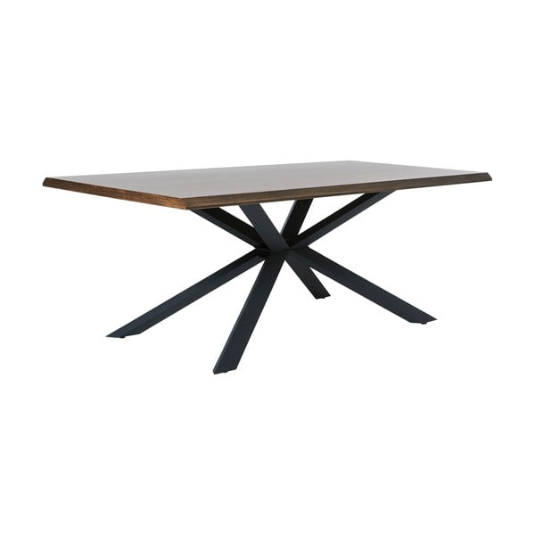 Blagovaonski stol s pločom stola u dekoru hrasta 100x200 cm Arno – Unique Furniture