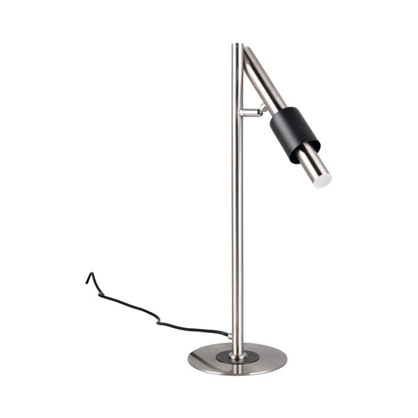 Crna/u srebrnoj boji LED stolna lampa (visina 50 cm) Ikaris – Trio Select