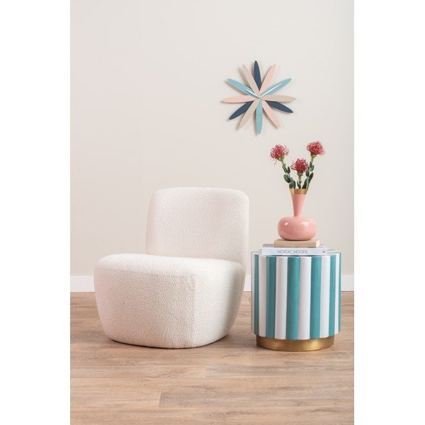 Metalni okrugli pomoćni stol ø 40 cm Candy Swirl – Leitmotiv-image-1